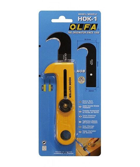 Ручной инструмент: Нож с лезвием-крюком OLFA OL-HOK-1 фотографии