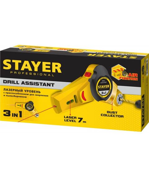 Строительные уровни: Лазерный уровень STAYER Professional 7 м [34987] фотографии