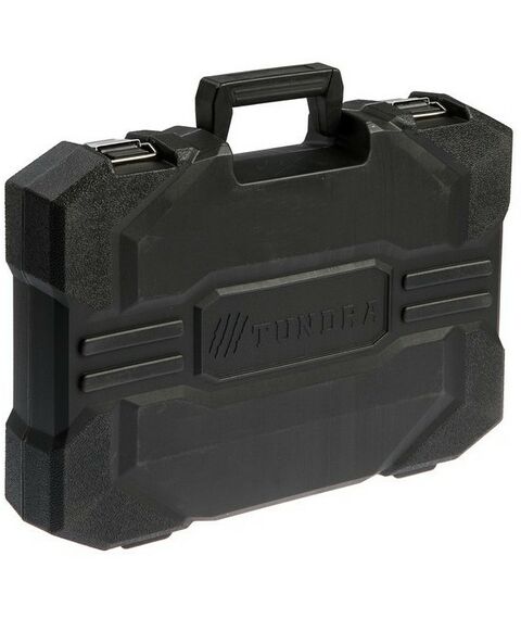 Наборы инструментов и ключи: Набор инструментов в кейсе автомобильный TUNDRA 74 предмета CrV, 1/2", 1/4" фотографии