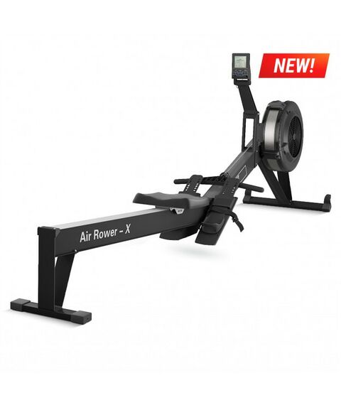 Гребные тренажеры: Гребной тренажер UNIXFIT Air Rower-X Black фотографии