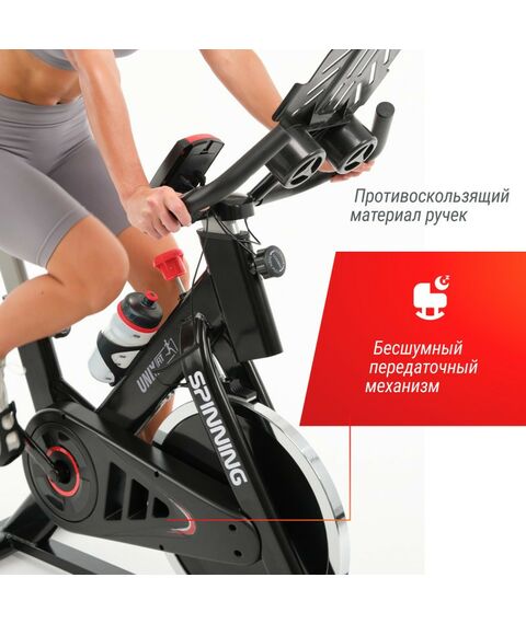 Велотренажеры: Велотренажер Спин-байк UNIXFIT SB-620 PRO фотографии