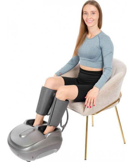 Массажеры: Массажер для ног Bradex ВИВО со съемными лимфодренажными манжетами [KZ 1180] фотографии