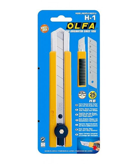 Ручной инструмент: Нож с выдвижным лезвием OLFA OL-H-1 25 мм фотографии