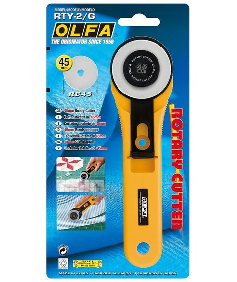 Ручной инструмент: Нож с круговым лезвием OLFA OL-RTY-2/G 45 мм фотографии