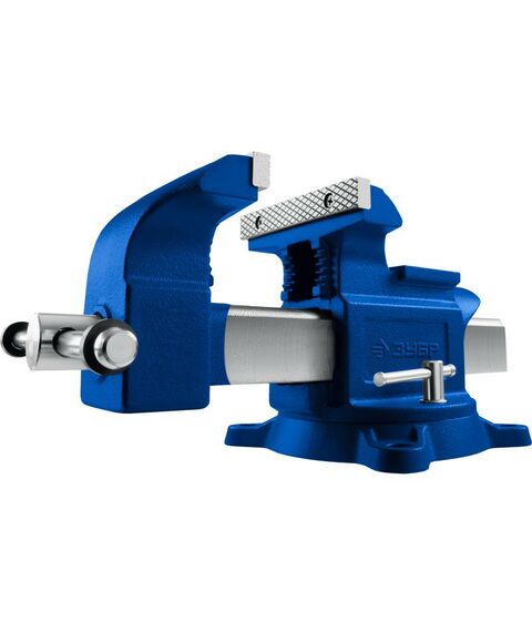 Тиски, струбцины, наковальни, верстаки: Слесарные тиски Зубр Профессионал 125 мм [32703-125] фотографии