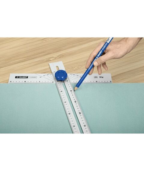 Угломеры, уклономеры: Т-угольник алюминиевый Зубр Профессионал 34389 фотографии