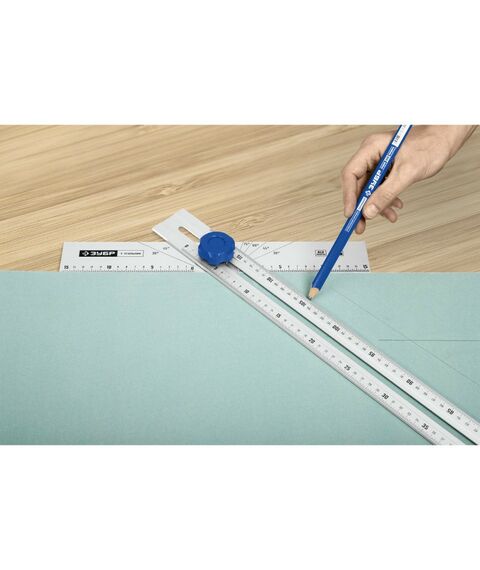 Угломеры, уклономеры: Т-угольник алюминиевый Зубр Профессионал 34389 фотографии