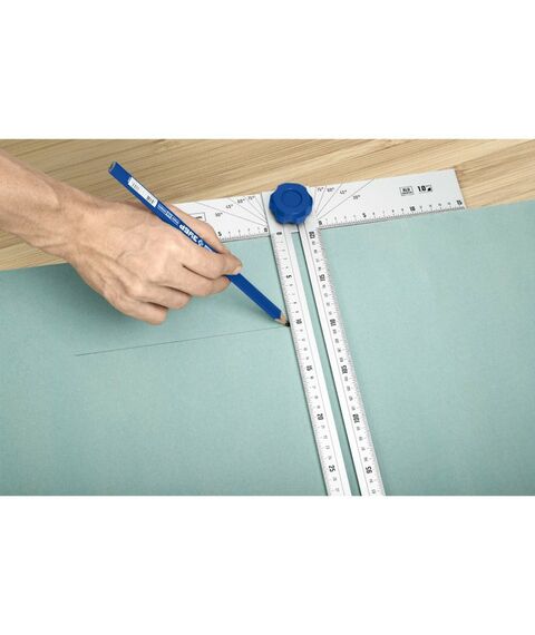 Угломеры, уклономеры: Т-угольник алюминиевый Зубр Профессионал 34389 фотографии