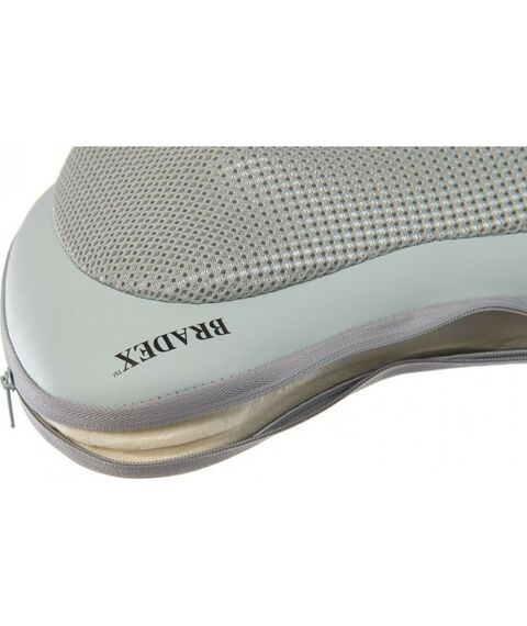 Массажеры: Массажная подушка Bradex KZ 0564 с подогревом и разминающим массажем Шиацу, серая фотографии