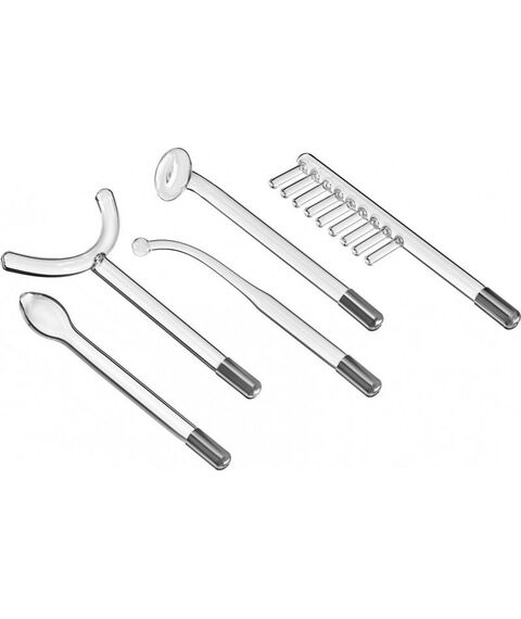 Уход за кожей: Дарсонваль Bradex KZ 1175 импульсный массажер для тела, лица и волос с 5 насадками с Неоном, черный фотографии