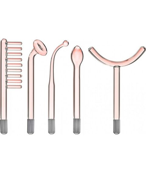 Уход за кожей: Дарсонваль Bradex KZ 1175 импульсный массажер для тела, лица и волос с 5 насадками с Неоном, черный фотографии