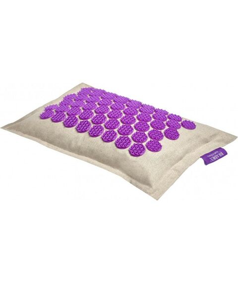 Массаж, спа, стоунтерапия: Набор акупунктурный Bradex Нирвана бежевый, лиловые шипы, премиум-серия [KZ 0713] фотографии