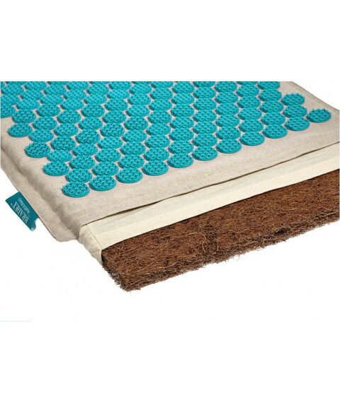 Массаж, спа, стоунтерапия: Набор акупунктурный Bradex Нирвана бежевый, бирюзовые шипы, премиум-серия [KZ 0712] фотографии