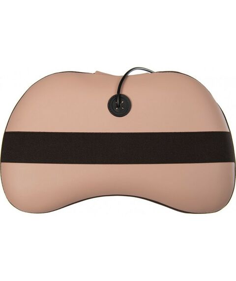 Массажеры: Массажная подушка с подогревом и разминающим массажем Bradex Шиацу бежевая [KZ 0573] фотографии