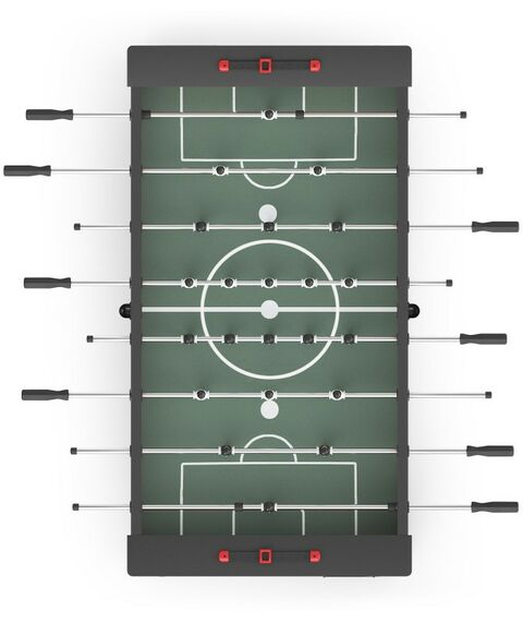 Настольный футбол: Игровой стол UNIX line Футбол - Кикер Black 140х74 cм фотографии