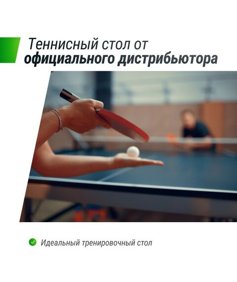 Настольный теннис: Профессиональный теннисный стол UNIX line 25 mm MDF (Blue) фотографии