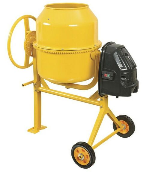 Бетоносмесители: Бетоносмеситель TOR 74512R 120 л, 220В, чугунный венец [1000729] фотографии