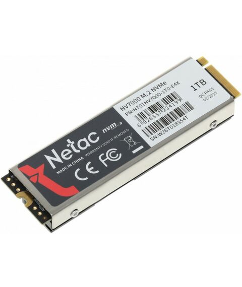 SSD-накопители: Накопитель SSD Netac 1 Tb NV7000 M.2 2280 M [NT01NV7000-1T0-E4X] фотографии