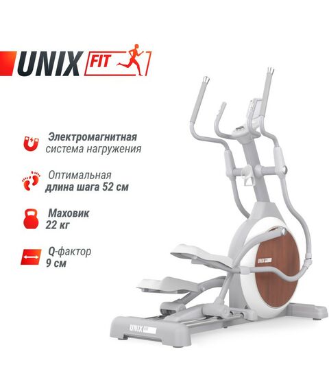 Эллиптические тренажеры: Эллиптический тренажер UNIXFIT MV-850 (Auto Incline) Wood фотографии