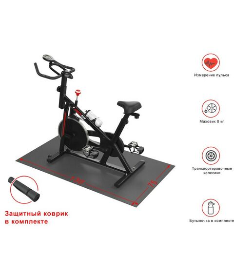 Велотренажеры: Велотренажер Спин-байк UNIXFIT SB-380 фотографии