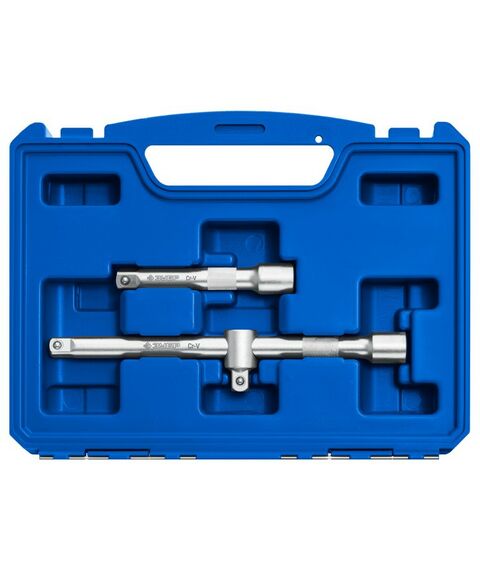 Метрический крепеж: Универсальный набор инструмента Зубр Профессионал А-22 22 предмета, 1/2" [27632-H22] фотографии