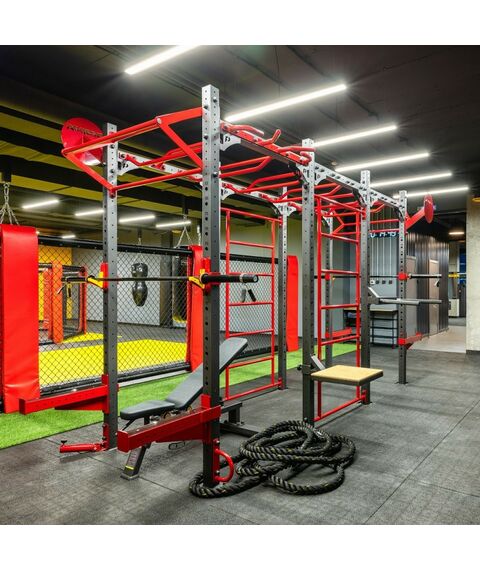 Аксессуары для тренажеров: Крепление штанги на раму DHZ Core trainer фотографии