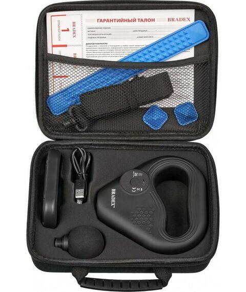 Массажеры: Массажный пистолет с акупунктурной лентой Bradex ФЛЕКС [KZ 1426] фотографии