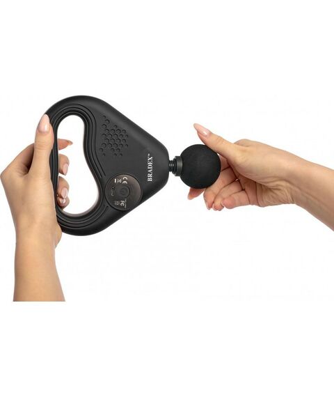 Массажеры: Массажный пистолет с акупунктурной лентой Bradex ФЛЕКС [KZ 1426] фотографии
