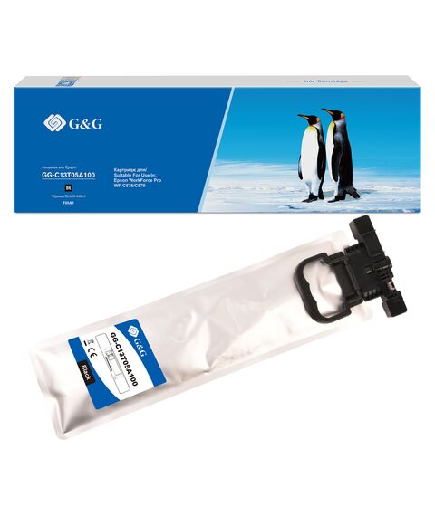 Картридж G&G GG-C13T05A100 черный XL для WorkForce Pro WF-C87xR