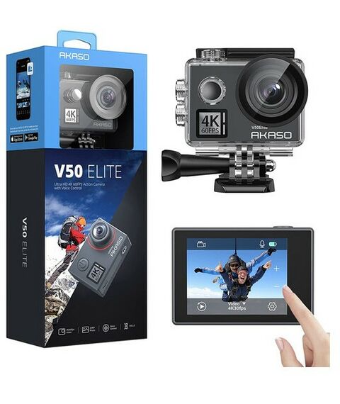 Экшн-камеры: Экшн-камера Akaso V50 ELITE Black [SYA0074-GY1] фотографии