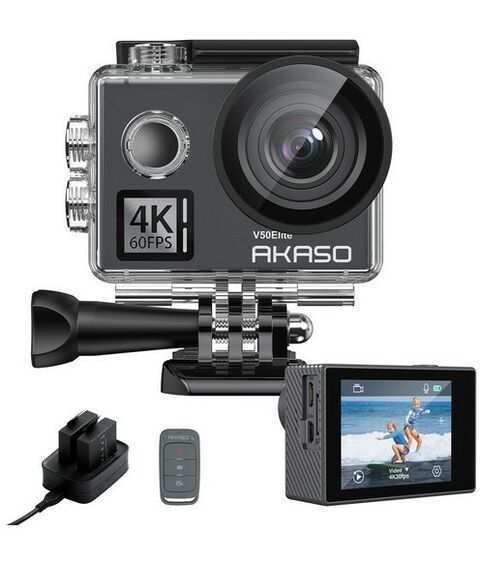 Экшн-камеры: Экшн-камера Akaso V50 ELITE Black [SYA0074-GY1] фотографии