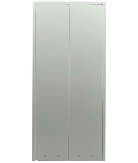 Сейфы и металлические шкафы: Шкаф металлический офисный Brabix MK 18/91/37 1830х915х370 мм, 45 кг, 4 полки, разборный [S204BR180102] фотографии