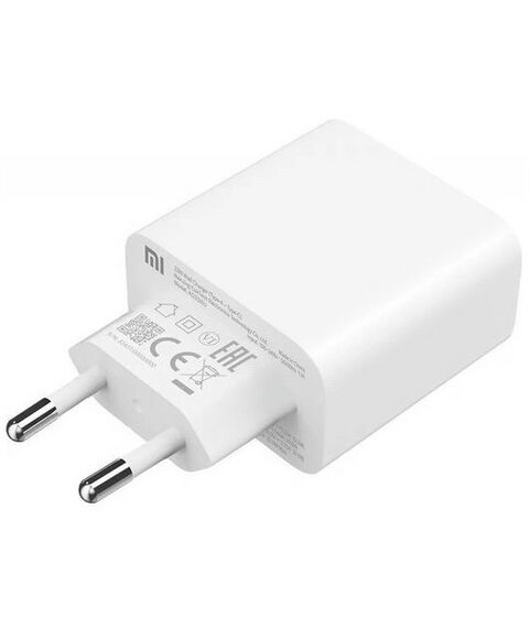 Внешние аккумуляторы, зарядные устройства: Зарядное устройство Xiaomi Mi 33w Wall Charger Type-A + Type-C [BHR4996GL] фотографии