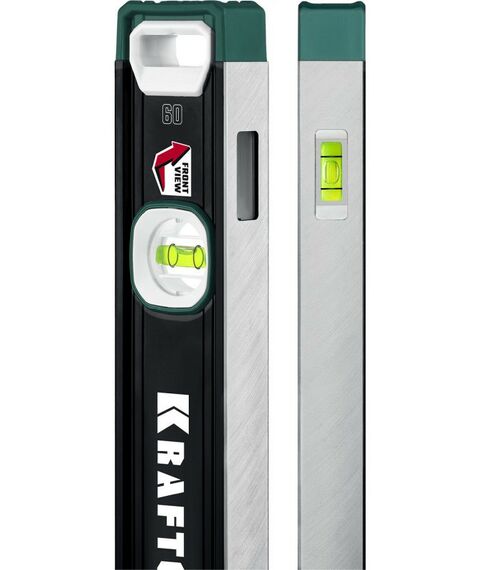 Строительные уровни: Сверхпрочный магнитный уровень KRAFTOOL A-RATE CONTROL 600 мм точность 0.3 мм/м, с зеркальным глазком [34988-60] фотографии