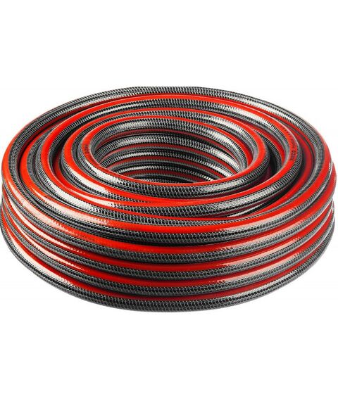 Шланги, системы водопровода и автополива: Поливочный шланг RACO PREMIUM 1/2" 20 м 40 атм, пятислойный, усиленный двумя слоями армирования [40300-1/2-20] фотографии