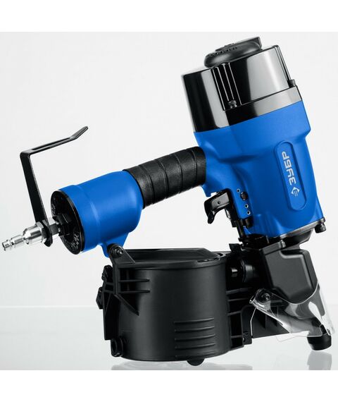 Пневматические гвоздезабиватели: Пневматический нейлер Зубр Профессионал CNW-90 для барабанных гвоздей CNW (45-90 мм) [31914] фотографии