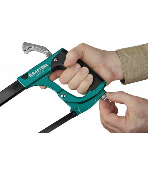 Столярно-слесарный инструмент: Ножовка по металлу KRAFTOOL Extrem [15802] фотографии