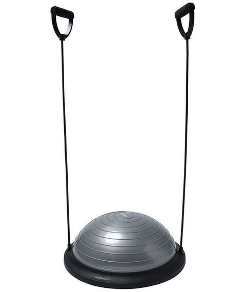 Фитнес оборудование: Полусфера балансировочная UNIX Fit Bosu с эспандерами, 58 см фотографии