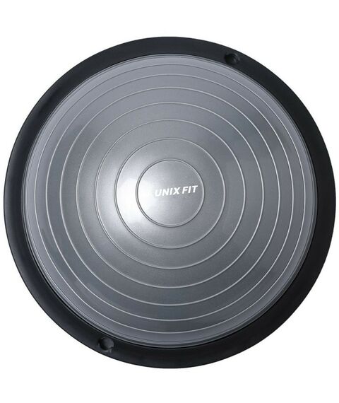 Фитнес оборудование: Полусфера балансировочная UNIX Fit Bosu с эспандерами, 58 см фотографии