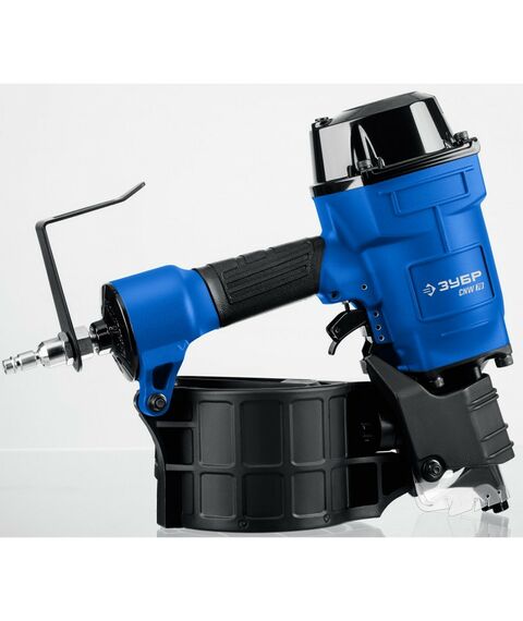 Пневматические гвоздезабиватели: Пневматический нейлер Зубр Профессионал CNW-70 для барабанных гвоздей CNW (45-70 мм) [31912] фотографии