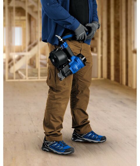 Пневматические гвоздезабиватели: Пневматический нейлер Зубр Профессионал CNW-70 для барабанных гвоздей CNW (45-70 мм) [31912] фотографии