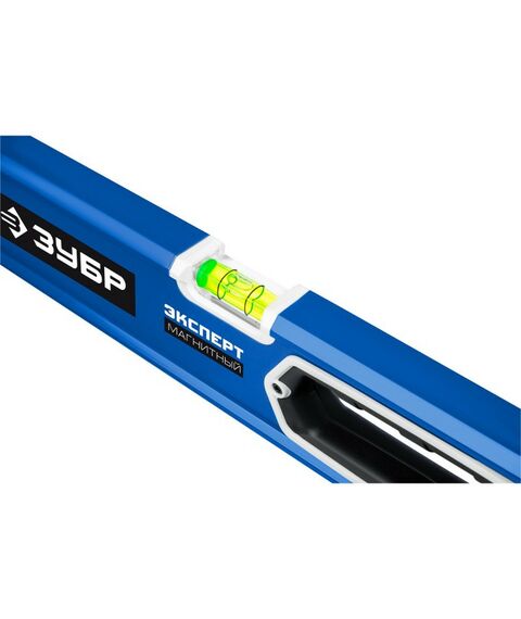 Строительные уровни: Мощный магнитный уровень Зубр Профессионал ЭКСПЕРТ-М, 600 мм с зеркальным глазком [34572-060] фотографии