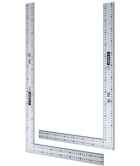 Угломеры, уклономеры: Нержавеющий плотницкий угольник Зубр Профессионал УПН-60 600 х 400 мм [3434-61] фотографии