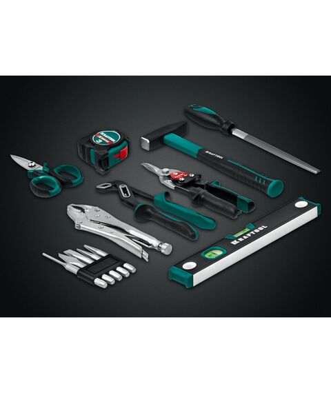 Наборы инструментов и ключи: Универсальный набор инструмента KRAFTOOL GRAND-152 152 предмета, 1/2"+1/4" [27978-H152] фотографии