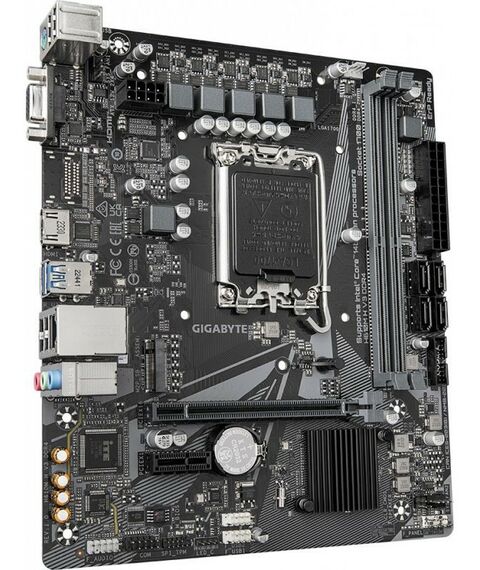 Материнские платы: Материнская плата GigaByte H610M H V3 DDR4 LGA1700 Intel H610 2xDDR4 mATX AC97 8ch(7.1) GbLAN+VGA фотографии