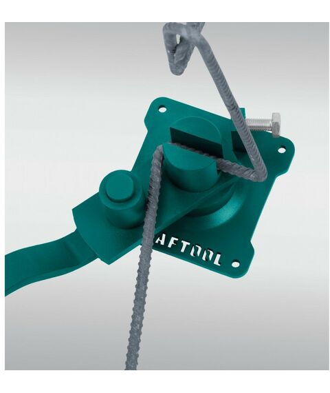 Станки для гибки и резки арматуры: Ручной станок для гибки арматуры на подшипнике KRAFTOOL 10 E острый гиб [23302] фотографии