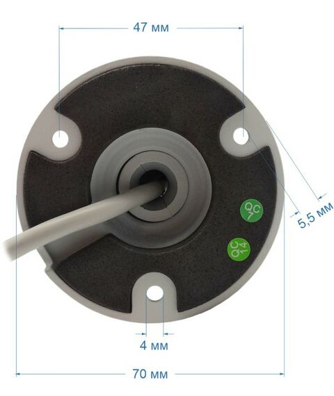 IP-камеры: Уличная цилиндрическая IP-камера ST ST-VR4617 PRO с ИК подсветкой до 30 м, 1/3", 2.8 mm (Гор. 95°/Верт. 51°/Диаг. 112°), металл, microSD до 256Gb, встроенный микрофон, динамик фотографии