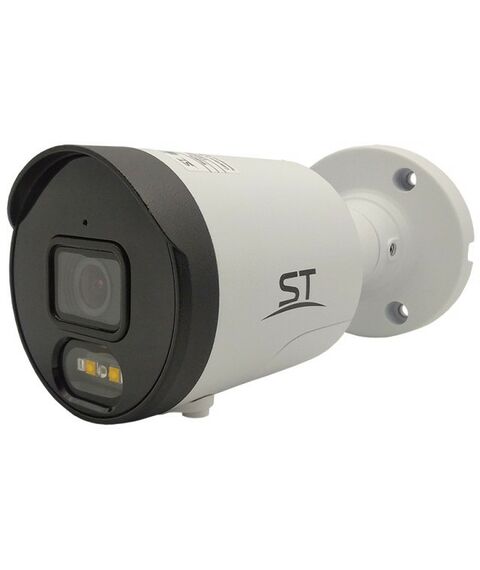 IP-камеры: Уличная цилиндрическая IP-камера ST ST-VR4617 PRO с ИК подсветкой до 30 м, 1/3", 2.8 mm (Гор. 95°/Верт. 51°/Диаг. 112°), металл, microSD до 256Gb, встроенный микрофон, динамик фотографии