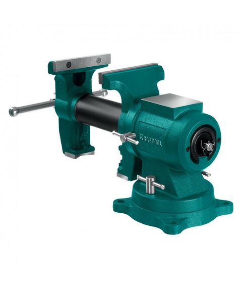 Тиски, струбцины, наковальни, верстаки: Чугунные слесарные тиски KRAFTOOL 3D Multi-Purpose 125 мм [32706-125] фотографии