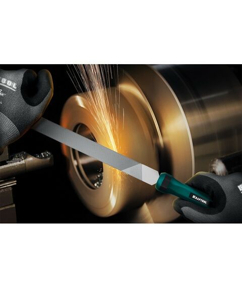 Столярно-слесарный инструмент: Набор напильников KRAFTOOL ALLIGATOR 200 мм двухкомпонентная рукоятка [16905] фотографии